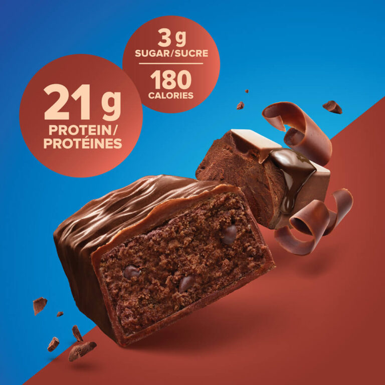 CHOCOLATE DELUXE PROTEIN BAR 50 g - Pure Protein Canada - Protein That ...